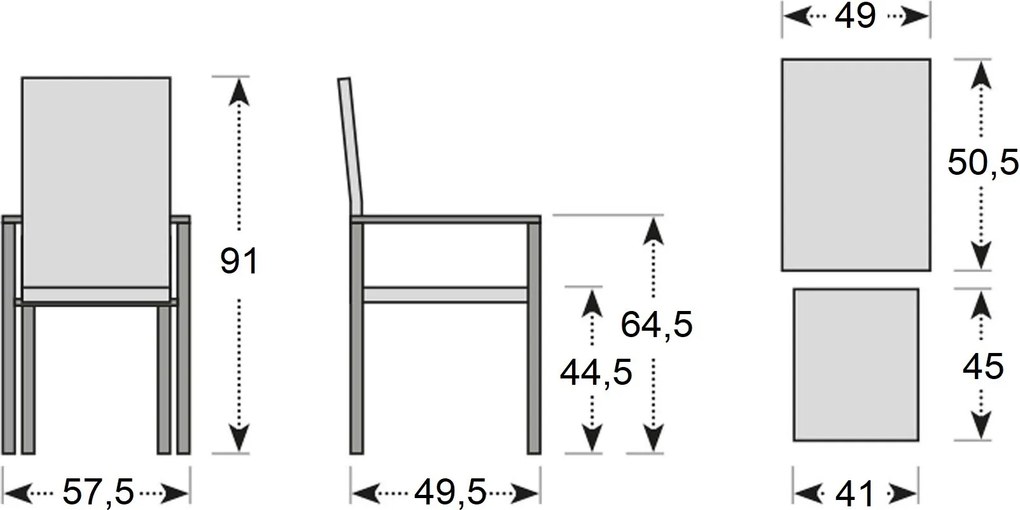 Doppler TAMAN 9 FSC - ogrodowe sztaplowane krzesło teakowe - Towar rozpakowany (N518)