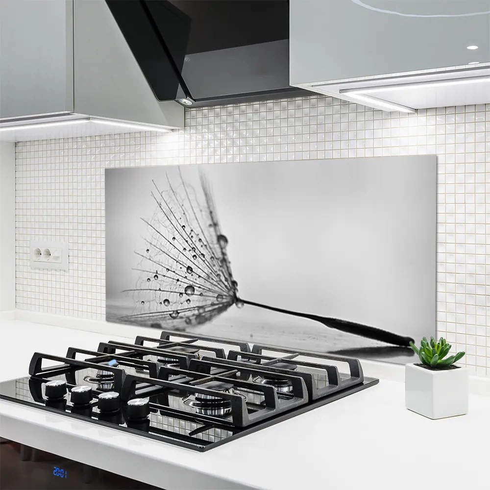 Szkło Ozdobne do Kuchni Taniec Nasion Dmuchawca na Wietrze