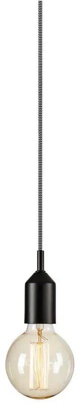 Czarna lampa wisząca 4x4 cm Bronx – Markslöjd