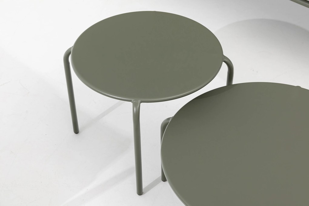 Doppler CALISTA ciemnoszary, +2 ogrodowy zestaw wypoczynkowy 2+1