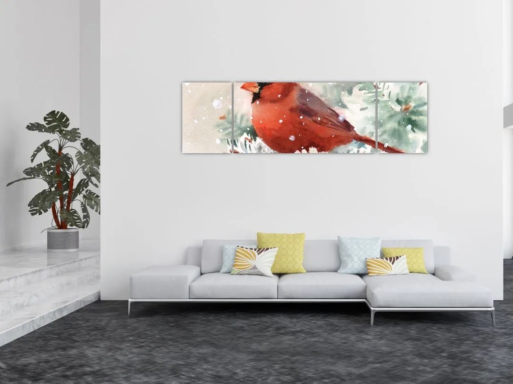 Obraz - Kardynał (170x50 cm)