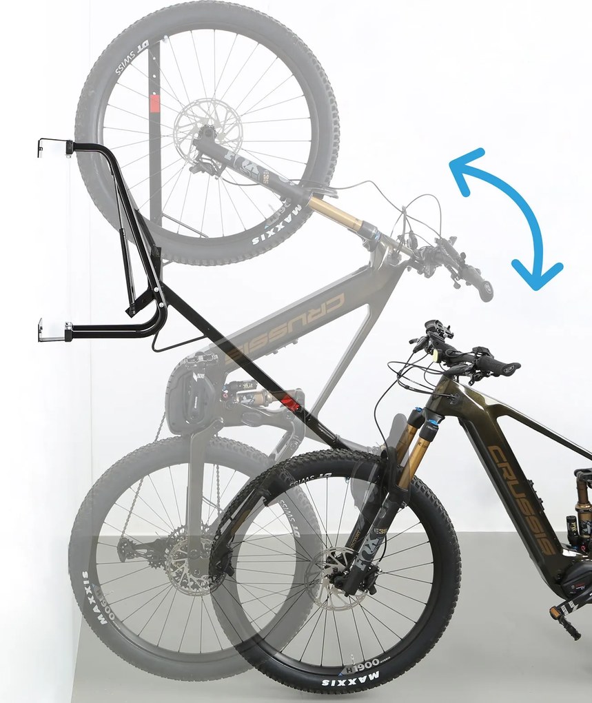 Obrotowy uchwyt na rowery elektryczne UpBike do łatwego podnoszenia