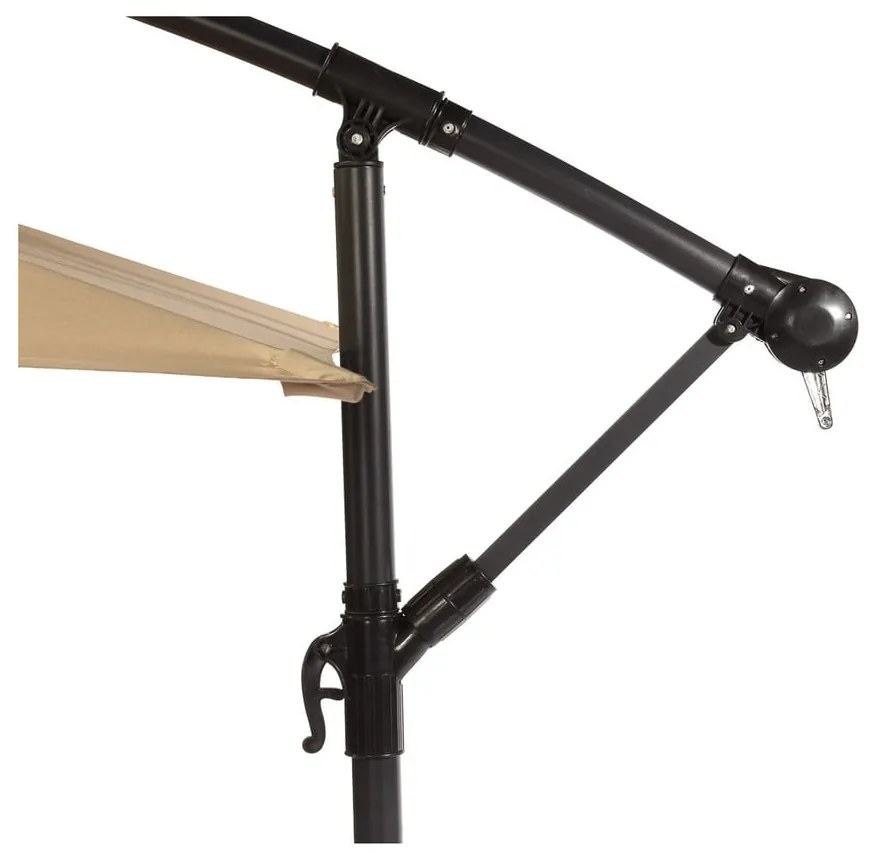 Beżowy parasol ogrodowy ø 300 cm Happy Sun – Bonami Essentials