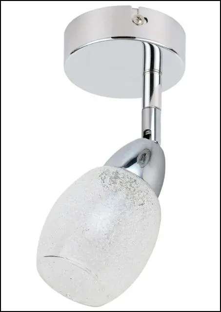 Szklany nowoczesny kinkiet - K518 R3-H22