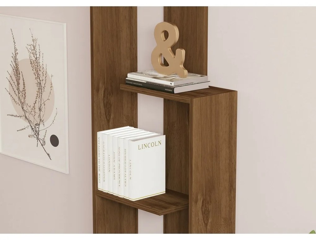 Biblioteczka Wand Walnut