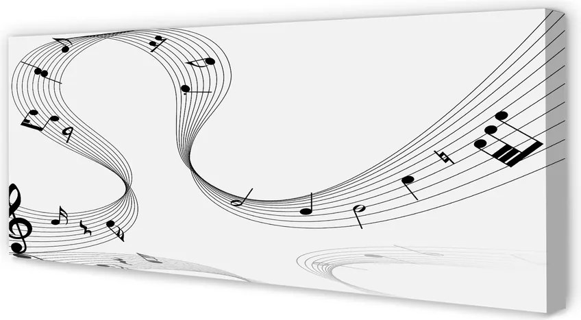 Fotoobraz na płótnie Symbol Muzycznej Harmonii