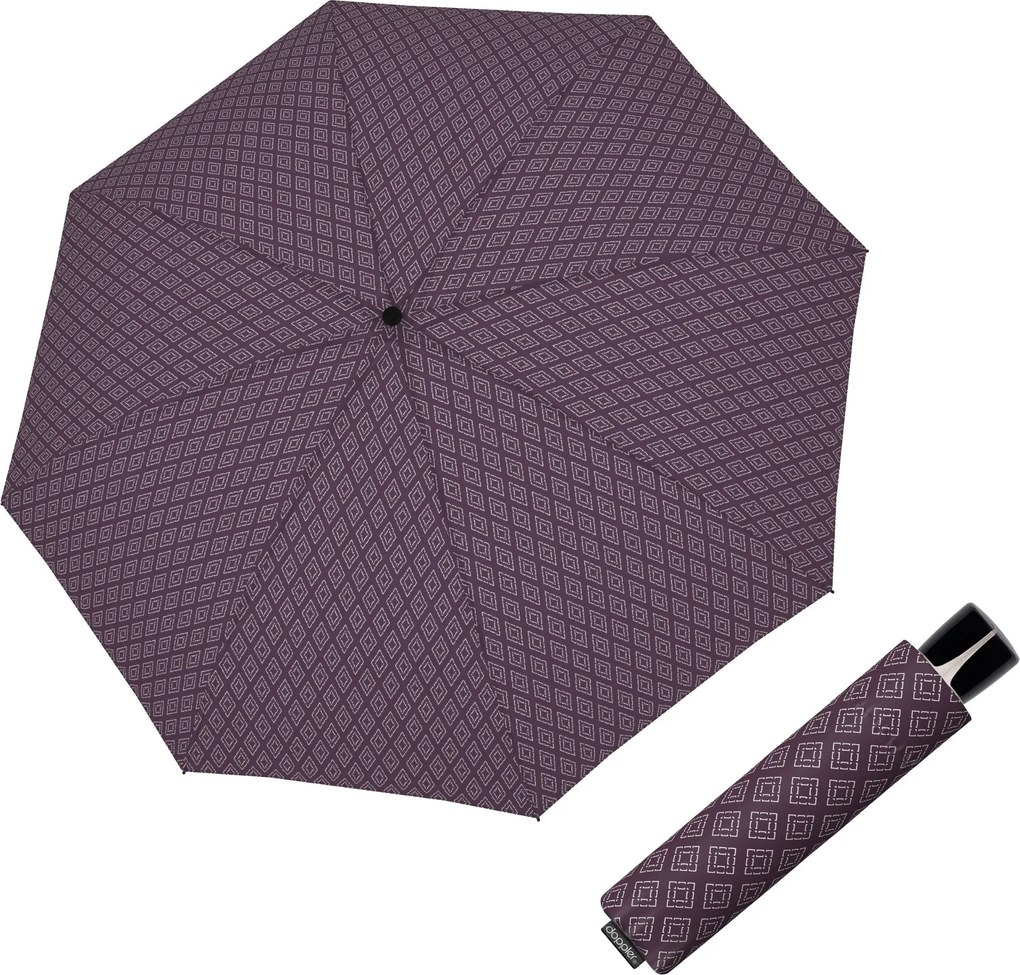 Doppler Mini Fiber Calm berry damski parasol składany