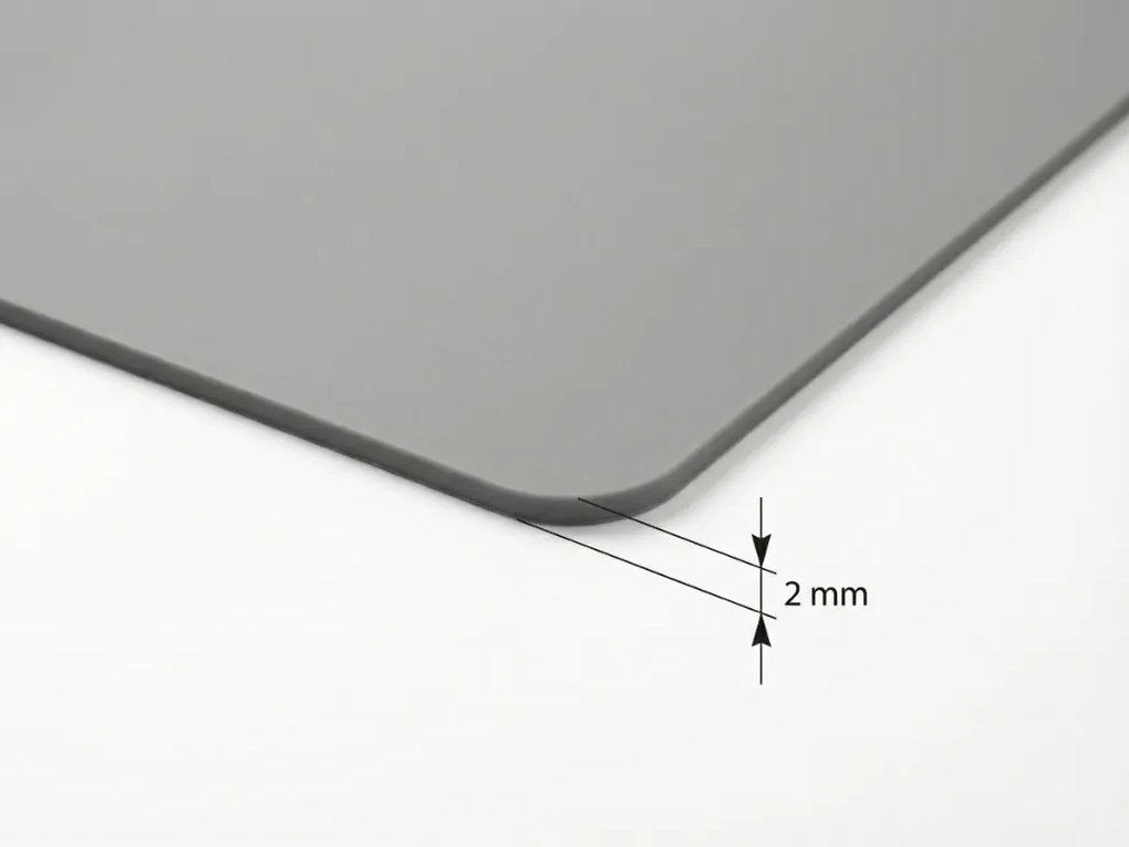 Wodoodporna mata na stół 50x80 cm, szara / grafitowa