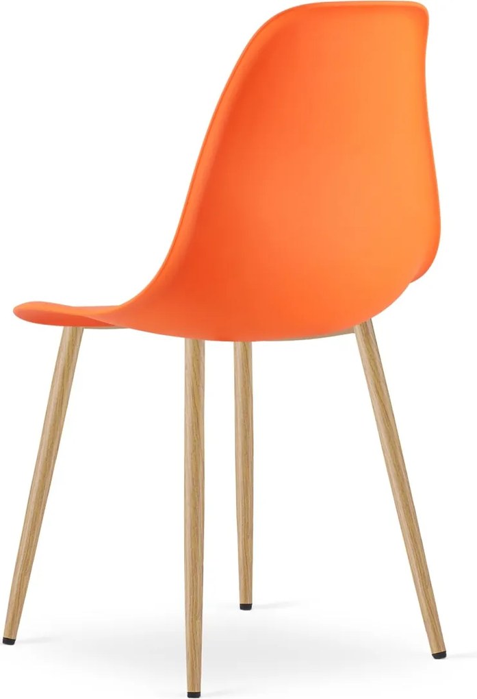 Pomarańczowe krzesło OSAKA