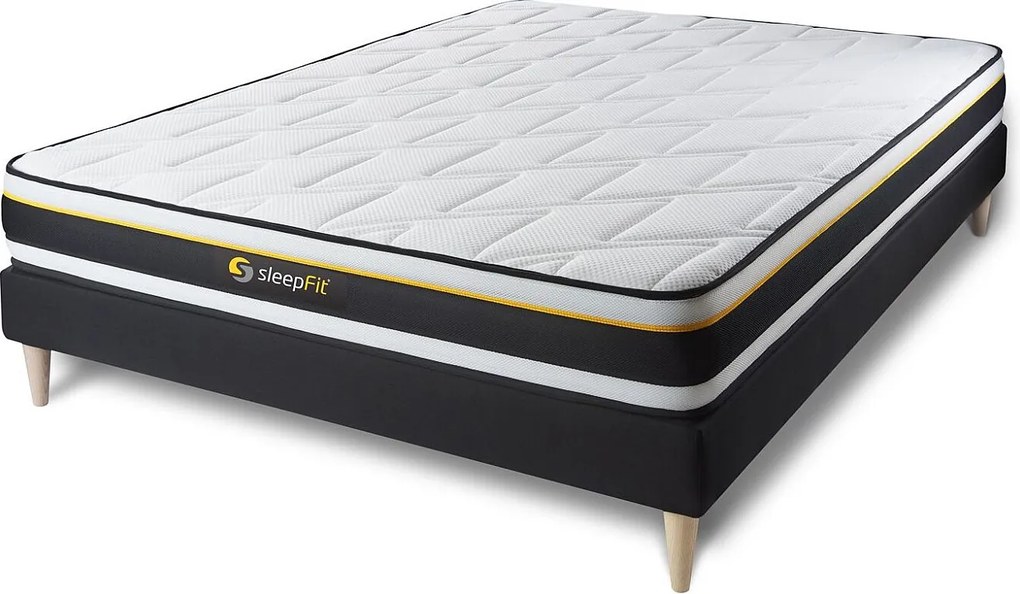 Materac Soft 150x200cm + zestaw podstawa lózka