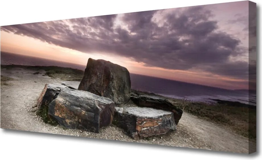 Obraz canvas na ścianę Monumentalna Formacja Skalna