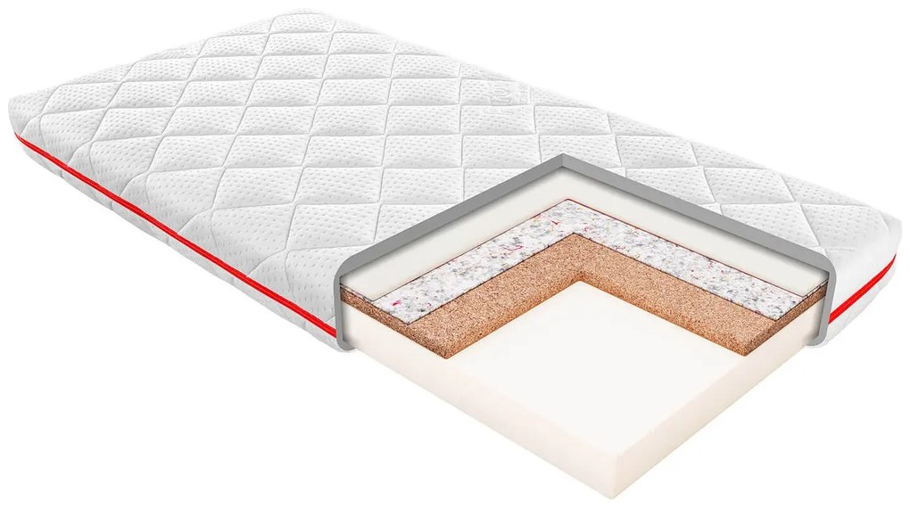 Materac TONI 70x140 piankowo - kokosowy JANPOL