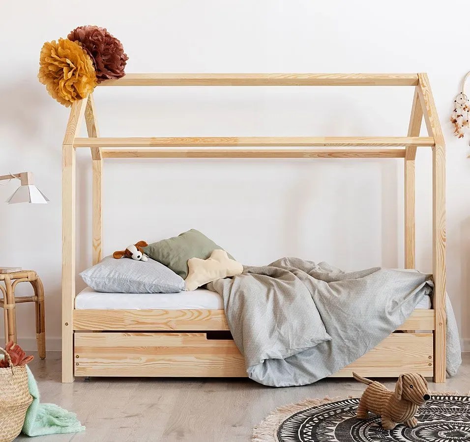 Łóżko domek z szufladą P4-T32