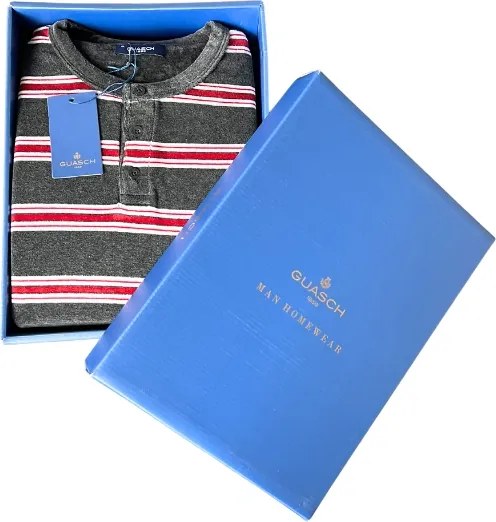 Ciepła piżama męska ARLINDO XXL Brązowy