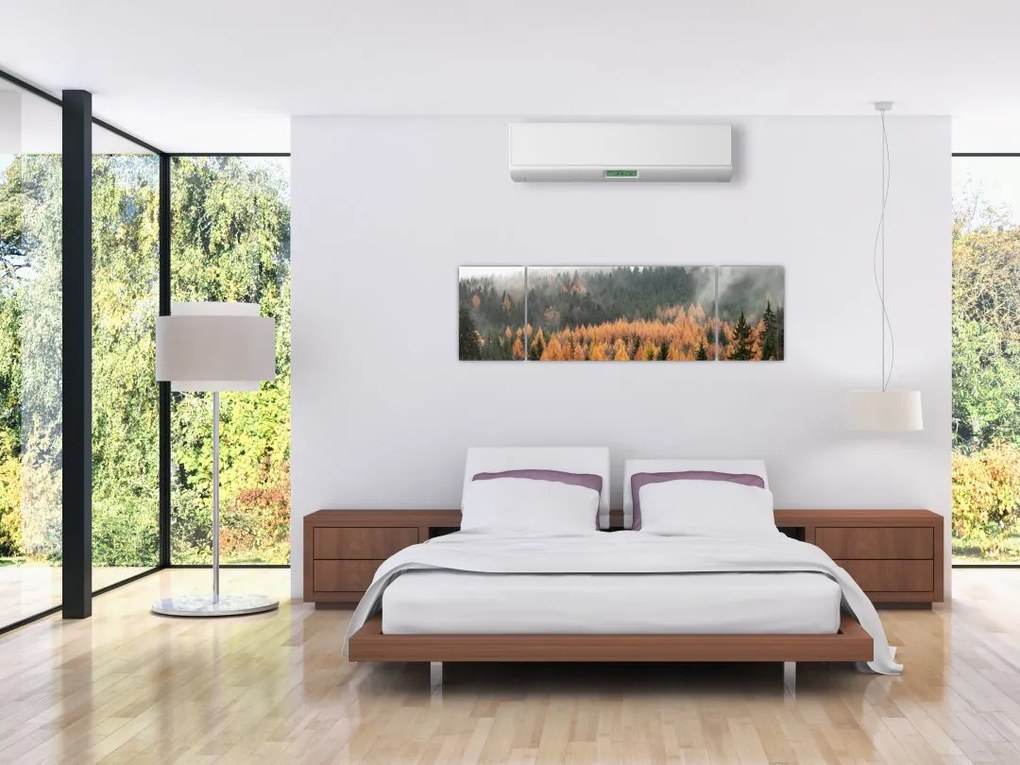 Obraz - Jesienny las (170x50 cm)