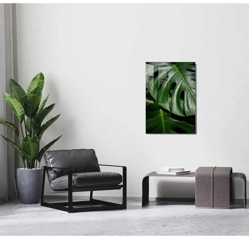 Szklany obraz 70x100 cm Monstera – Wallity