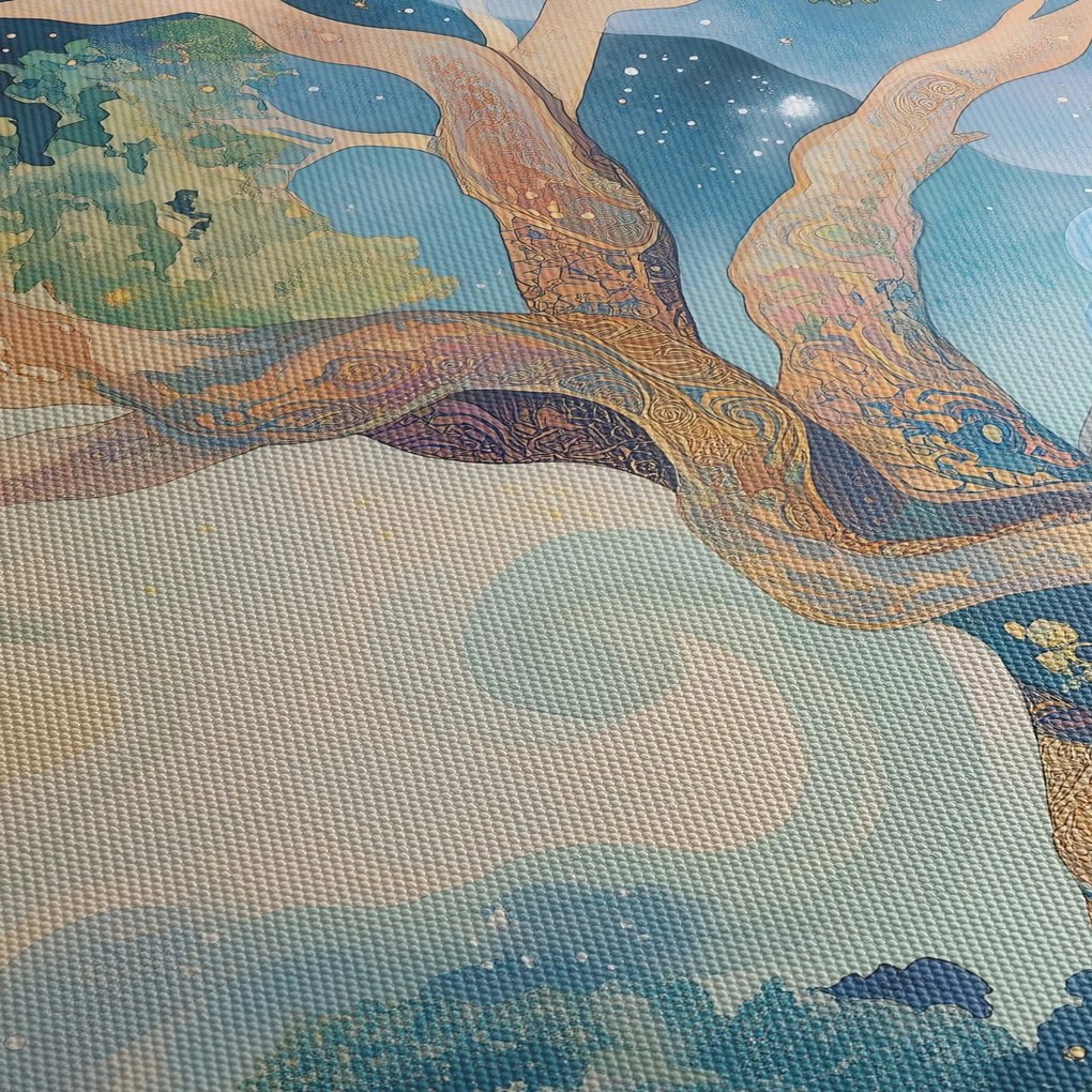 Obraz – Kosmiczne drzewo (125x70 cm)