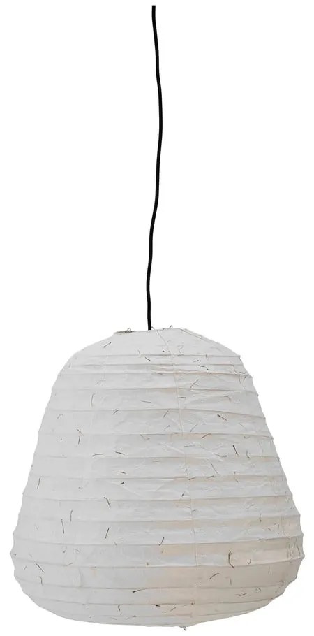Biała lampa wisząca ø 50 cm Leena – Bloomingville