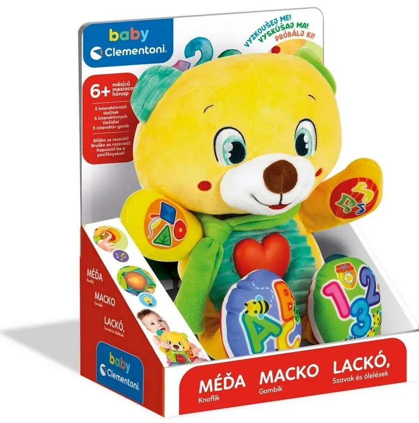 Clementoni Interaktywny miś LELE z dźwiękami