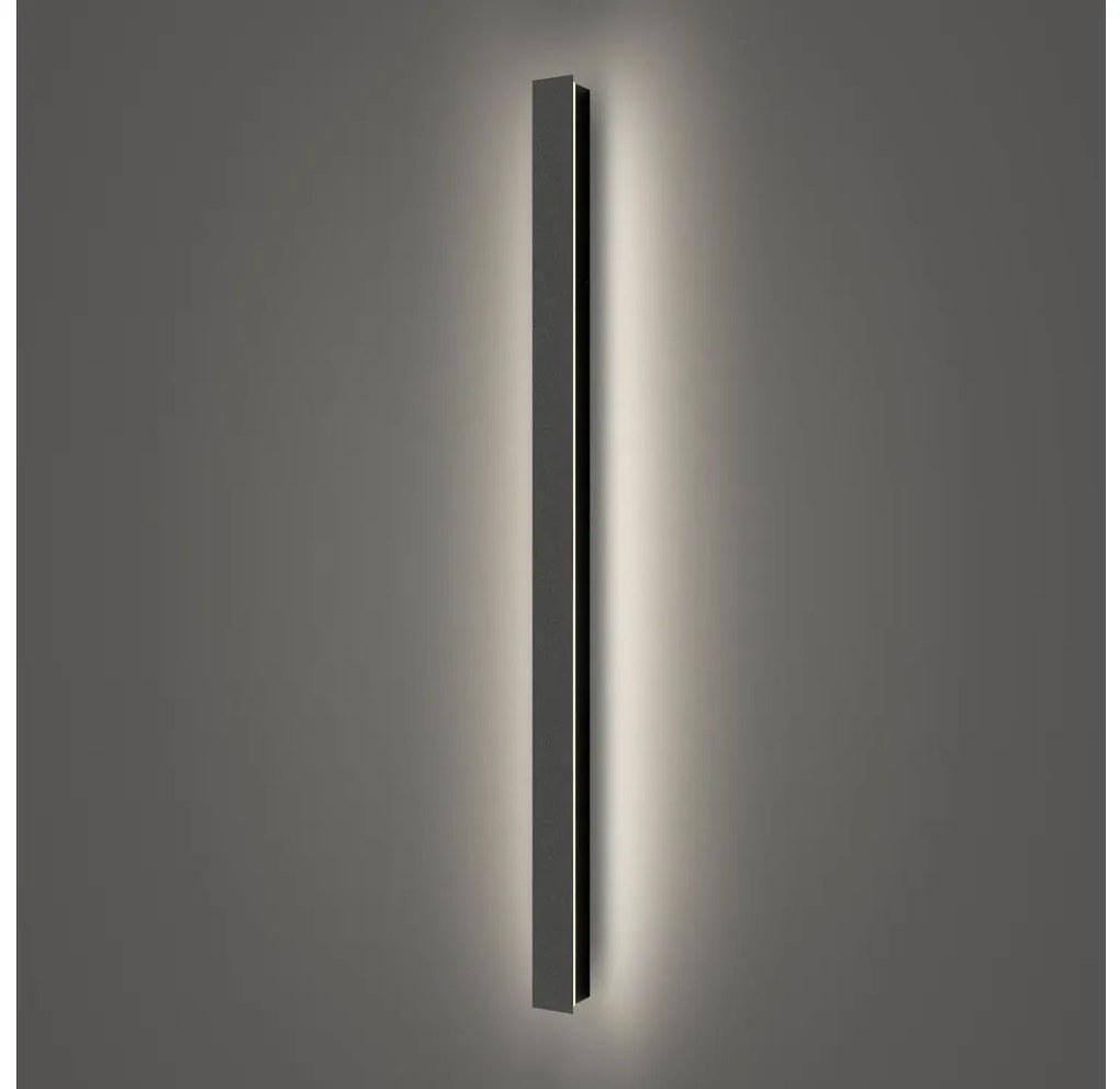 Brilagi - Zewnętrzna oprawa ścienna LED LINEAR LED/22W/230V 4000K IP65 czarna