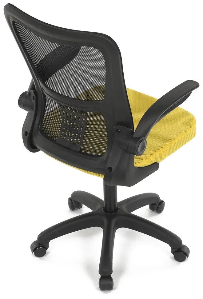 Autronic KA-K2006 YEL Krzesło biurowe, żółte