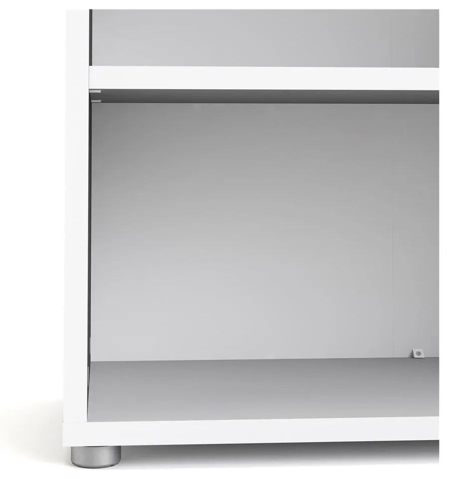 Biały regał modułowy 89x113 cm Prima – Tvilum