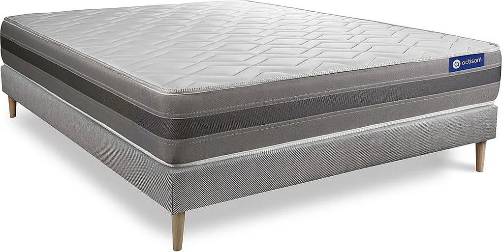 Materac Actilatex relax 120x200cm + zestaw podstawa lózka