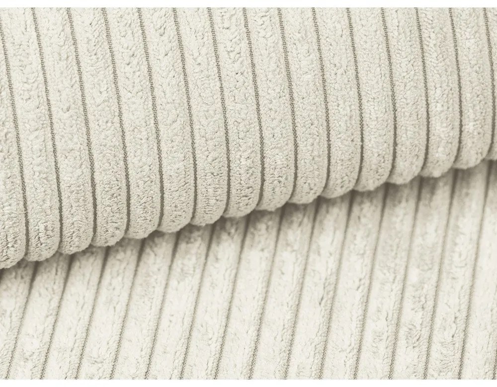 Beżowa sztruksowa rozkładana sofa 195 cm Nona – Makamii