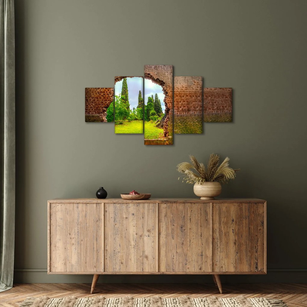 Obraz - Ogród Eden (125x70 cm)