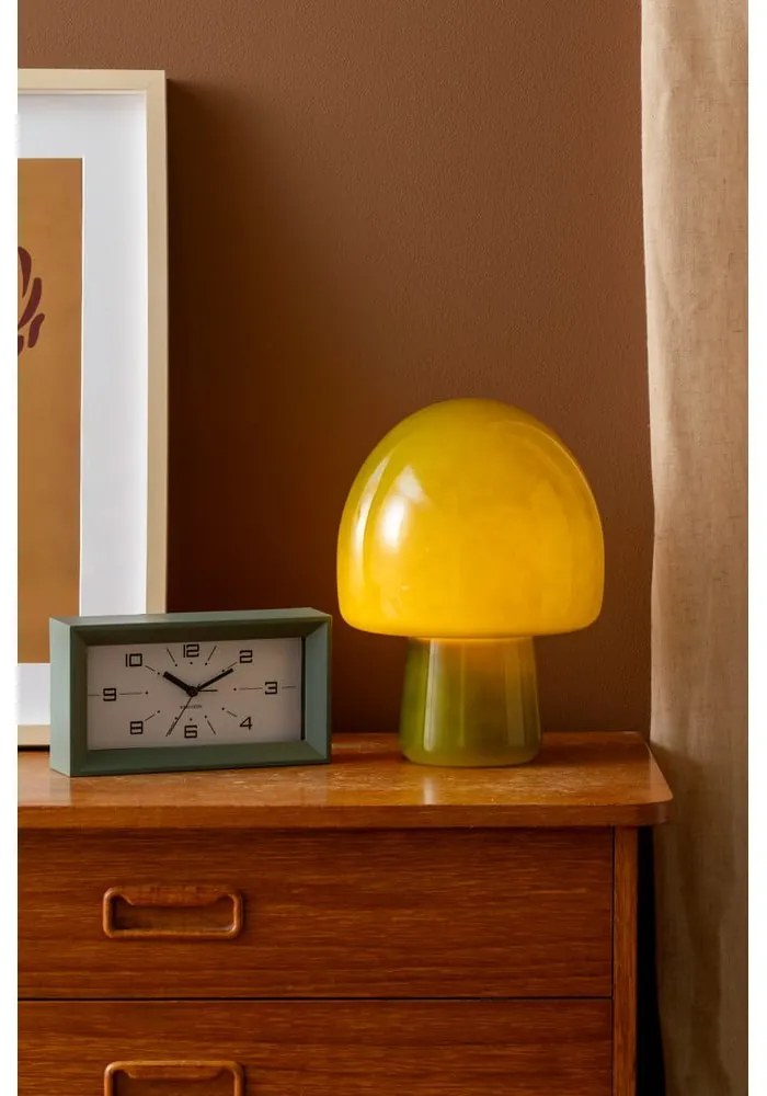 Ciemnozielona lampa stołowa (wysokość 27 cm) Gozar – Leitmotiv