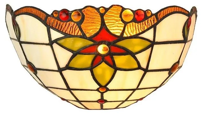 Prezent 222 - Lampa ścienna TIFFANY 1xE14/40W/230V
