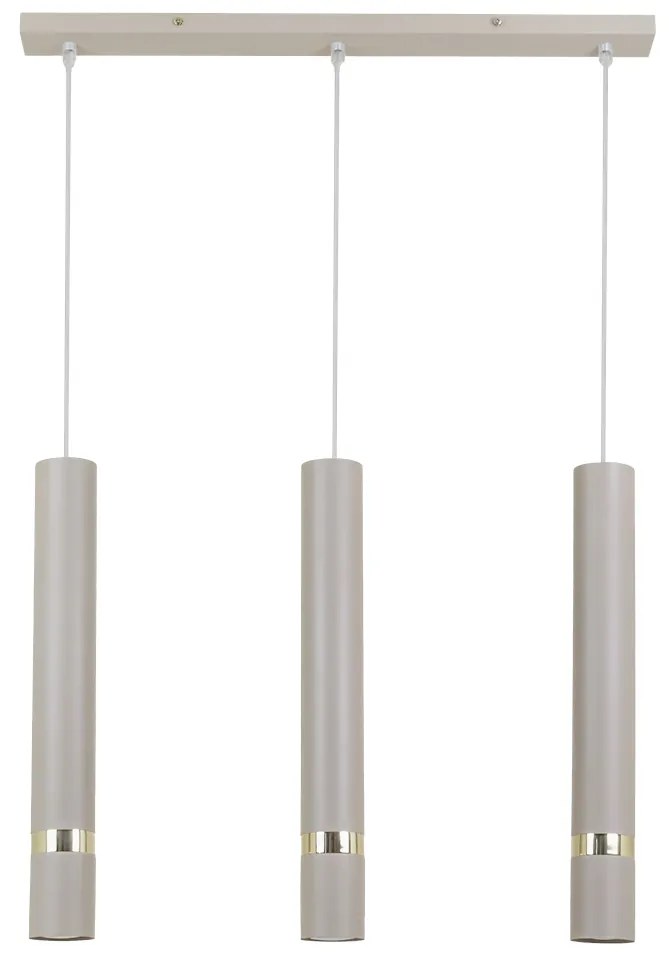 Lampa wisząca kaszmir złoty JOKER CASHMERE/GOLD 3xGU10