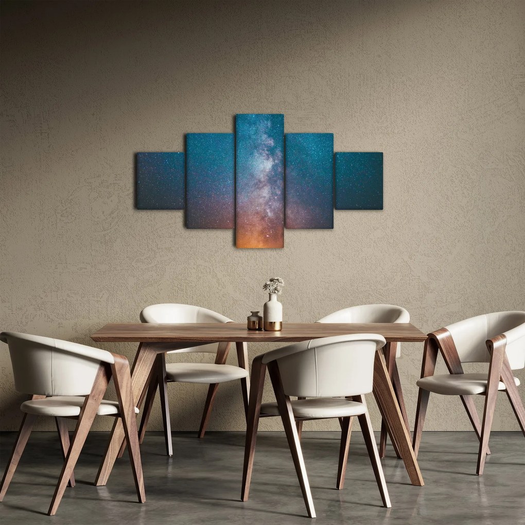 Obraz - Droga Mleczna (125x70 cm)