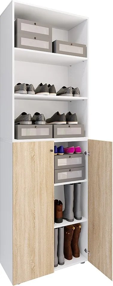 XL Wood Duża szafka na buty Lona 6