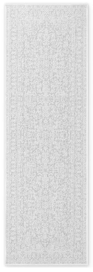 Chodnik odpowiedni na zewnątrz w szaro-śmietankowym kolorze 80x250 cm Duet Kona – NORTHRUGS