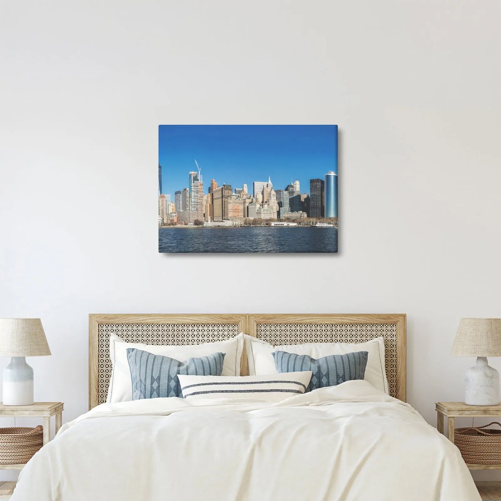 Obraz - Manhattan w Nowym Jorku (70x50 cm)