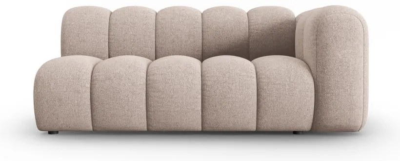 Beżowy moduł sofy (prawostronny) Lupine – Micadoni Home
