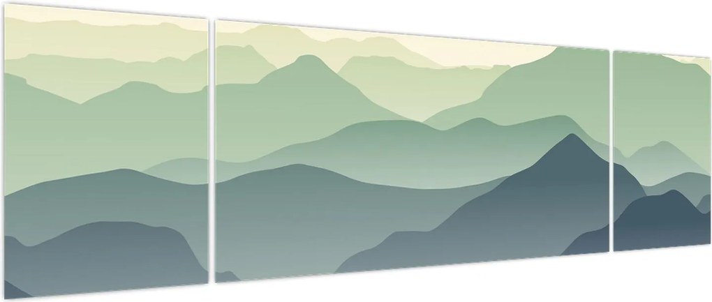 Obraz - Forest Mountain (170x50 cm)