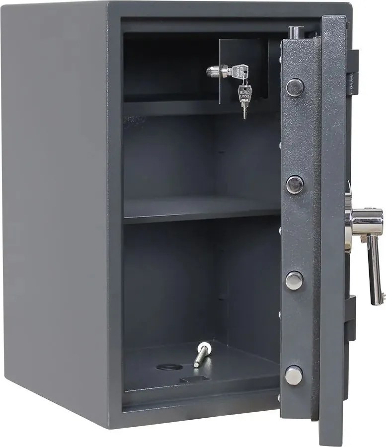 Sejf meblowy ognioodporny ATLAS 65, 655 x 440 x 430 mm, mechaniczny - na klucz