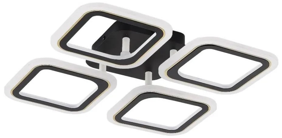 Zuma Line MS232040R-BK-LED Ściemn. lampa STELLAR LED/30W/230V 3000-6000K czarny+pilot