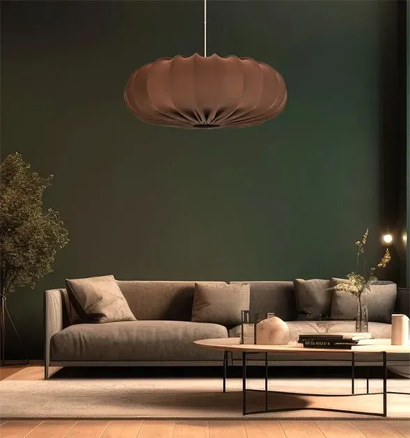 Nowoczesna lampa wisząca w kolorze mokka N1-T01
