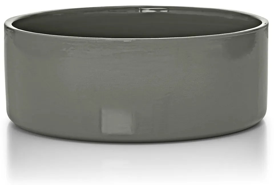 Porcelanowa miska dla psów ø 20 cm Scodella Cement M/L – MiaCara