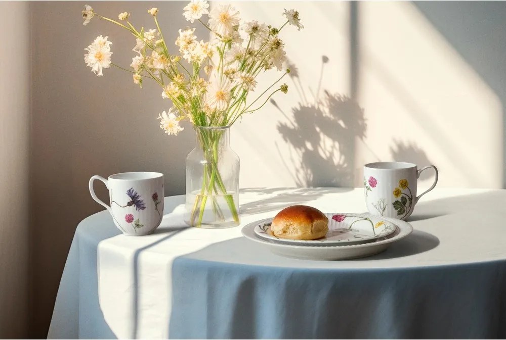 Biały porcelanowy talerz deserowy ø 22 cm Hammershøi Summer – Kähler Design