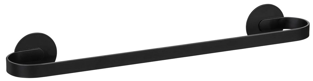 Aluminiowy drążek na ręczniki 40 cm BIVIO, montaż bez wiercenia