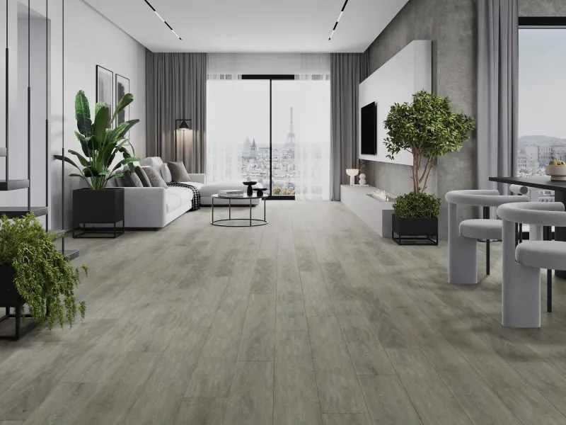 Mexen Redmond próbka paneli winylowych SPC 6,5 mm, podkład IXPE 1,5 mm, 4 V-Fuga, Dąb - F1027-S