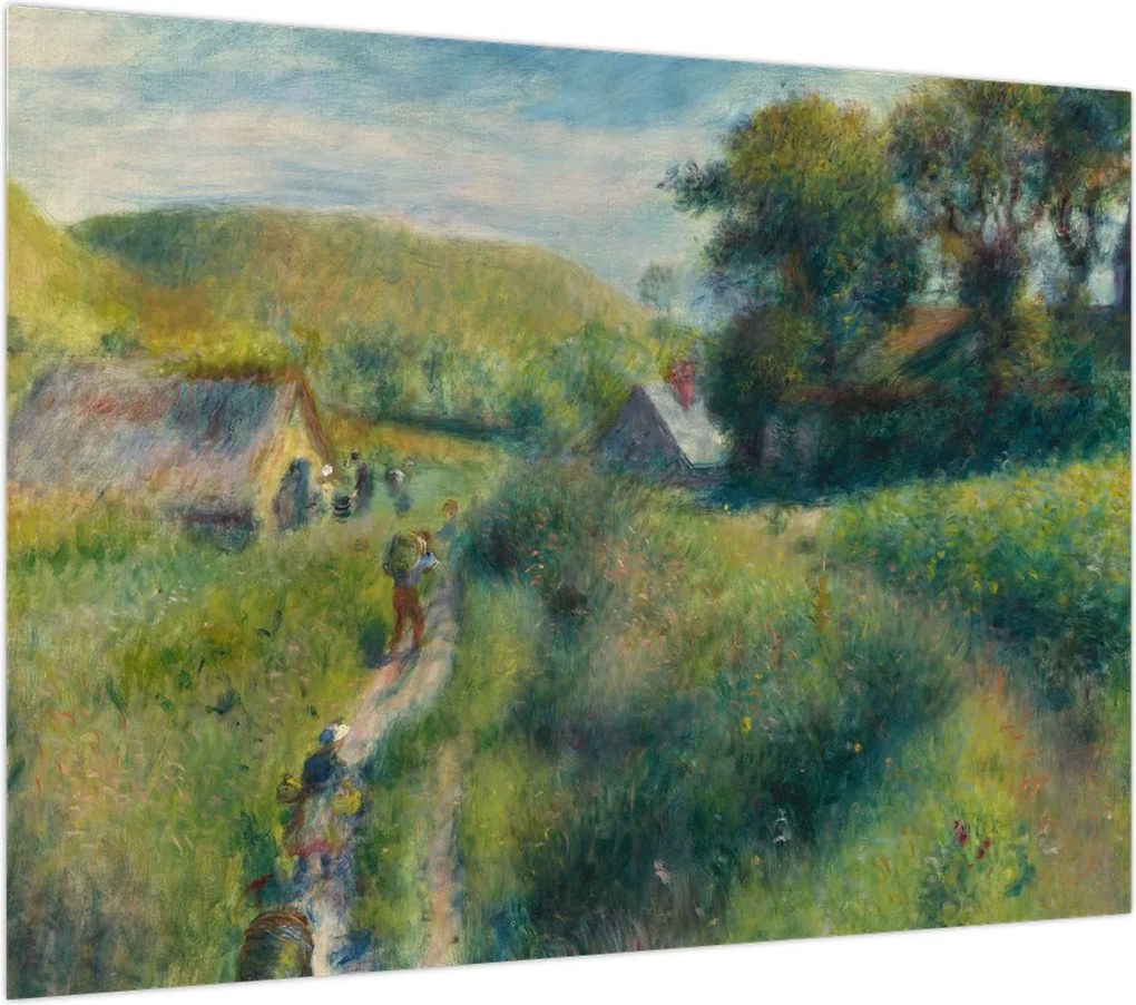 Obraz na szkle - Auguste Renoir, The Mussel Harvest, reprodukcje (70x50 cm)