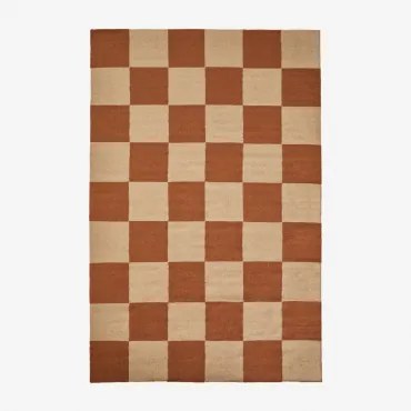 Prostokątny Dywan Z Wełny I Bawełny Bamako 300 X 200 Cm - Sklum