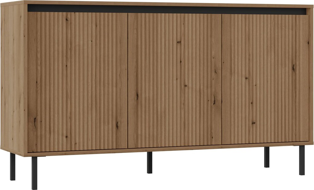 Komoda OSTIA 149 cm do Salonu Sypialni Dąb evoke coast