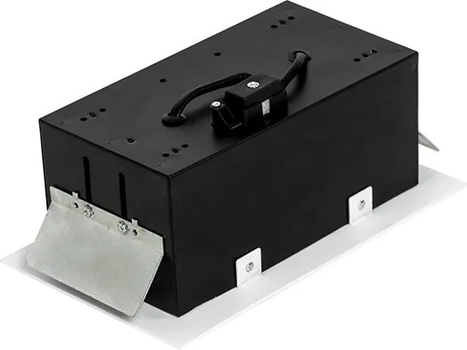 Nowoczesny wpuszczany reflektor biały 2-światłowy regulowany - Oneon 70