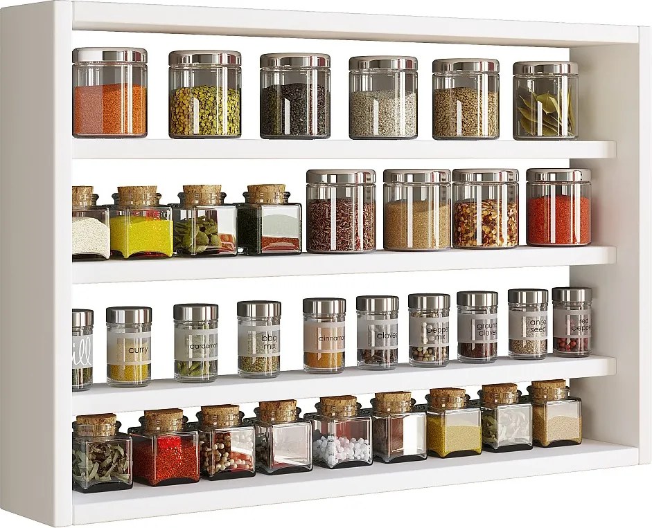 Półka ścienna Przyprawa Półka kuchenna Esaldi M